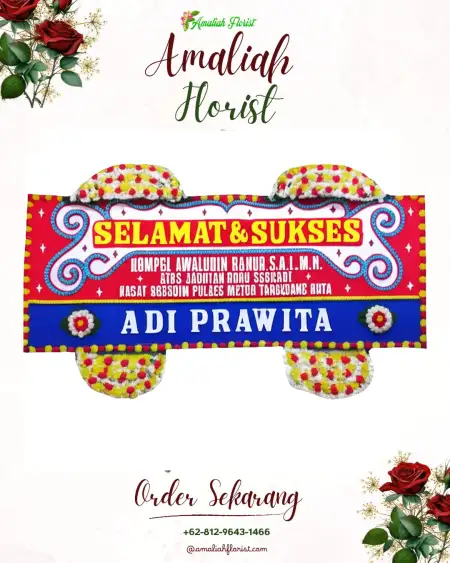 Papan Bunga Ucapan Selamat Gumawangkidul